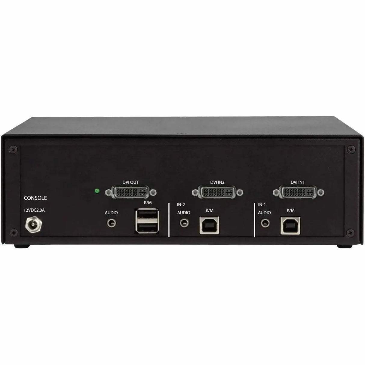 BLACK BOX Black Box Secure KVM Switch - DVI-I - 2 Computer(s) - 1 Local User(s) - 2560 x 1600 - 4 x USB - 3 x DVI - Desktop - TAA Compliant