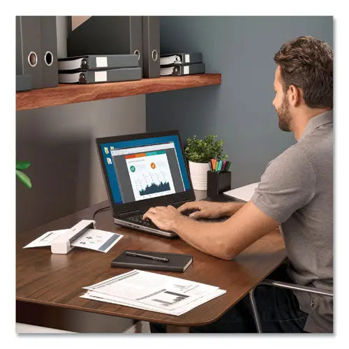 BROTHER BROTHER DS-640 Compact Mobile Document Scanner, 600 dpi Optical Resolution, 1-Sheet Auto Document Fe - DS640