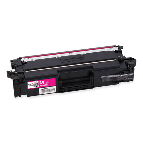 BROTHER BROTHER High-Yield Toner, 9,000 Page-Yield, Magenta - TN810XLM