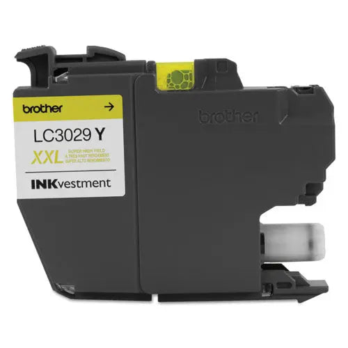 BROTHER BROTHER INKvestment Super High-Yield Ink, 1,500 Page-Yield, Yellow - LC3029Y