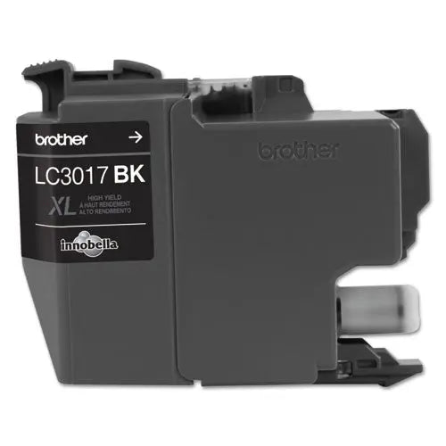 BROTHER BROTHER Innobella High-Yield Ink, 550 Page-Yield, Black - LC3017BK