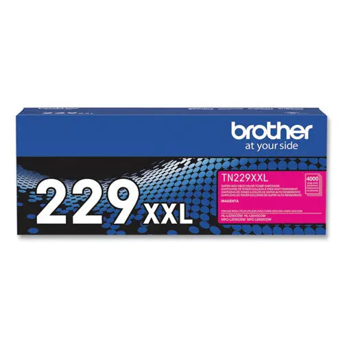 BROTHER BROTHER Super High-Yield Toner, 4,000, Page-Yield, Magenta - TN229XXLM