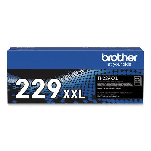 BROTHER BROTHER Super High-Yield Toner, 4,500 Page-Yield, Black - TN229XXLBK