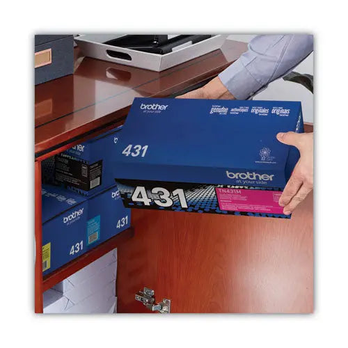 BROTHER BROTHER Toner, 1,800 Page-Yield, Magenta - TN431M