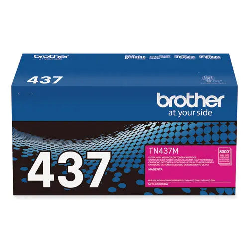 BROTHER BROTHER Ultra High-Yield Toner, 8,000 Page-Yield, Magenta - TN437M