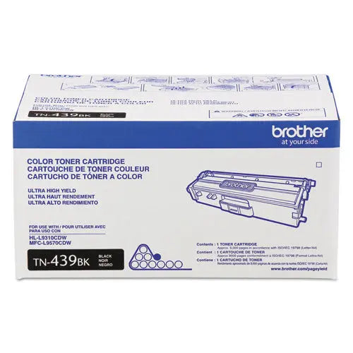 BROTHER BROTHER Ultra High-Yield Toner, 9,000 Page-Yield, Black - TN439BK
