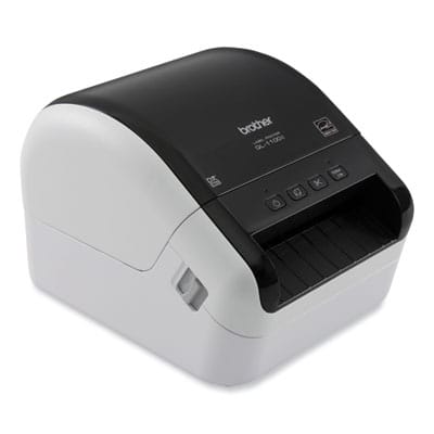 BROTHER Thermal QL-1100C Wide Format Professional Label Printer, 69 Labels/min Print Speed, 5.9 x 8.7 x 6.7 - QL1100C