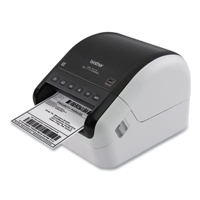 BROTHER Thermal QL-1110NWBC Wide Format Professional Label Printer, 69 Labels/min Print Speed, 5.9 x 6.7 x 8.7 - QL1110NWBC
