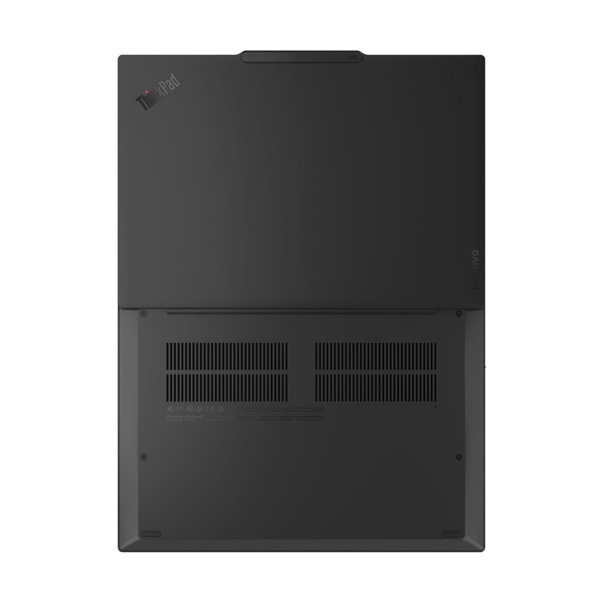 Lenovo ThinkPad X13 Gen 6 (Intel) Intel Core Ultra 7 255U Laptop 33.8 cm (13.3") WUXGA 16 GB LPDDR5x-SDRAM 512 GB SSD Wi-Fi 6E (802.11ax) Windows 11 Pro Black - 21RK006AUS LENOVO