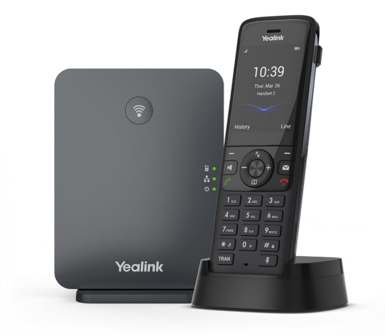 Yealink W78P IP phone Black TFT - 1302026