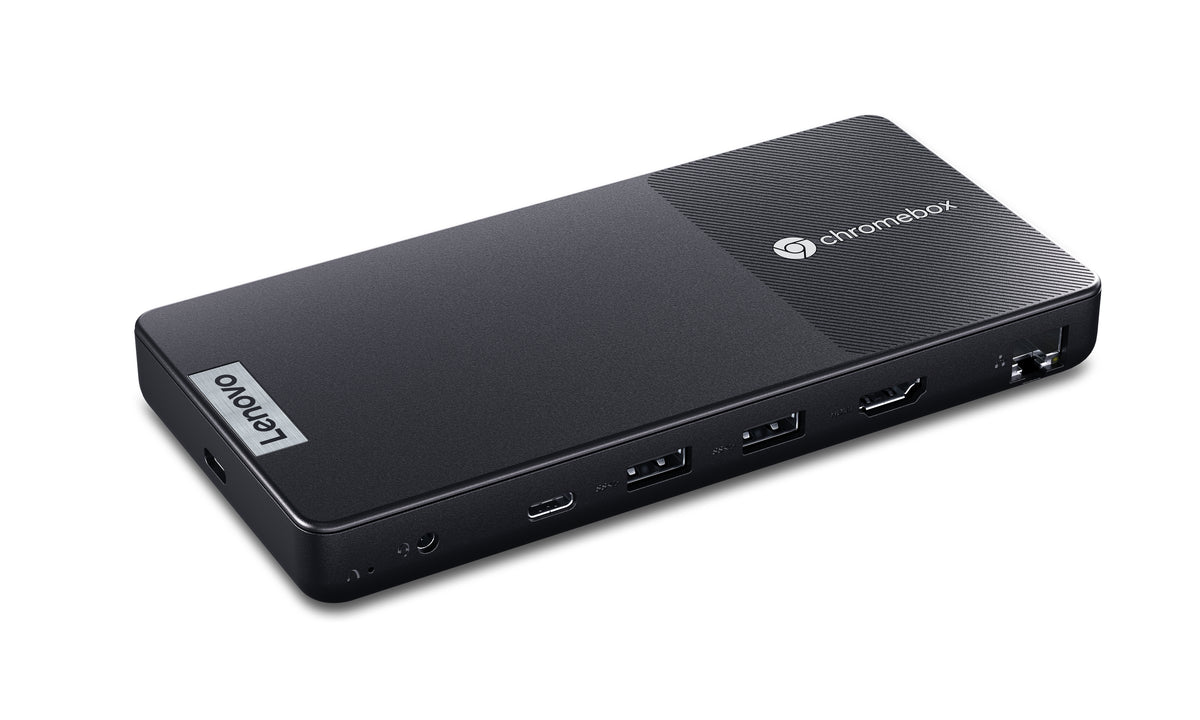 Lenovo Chromebox Micro Intel® Celeron® N4500 8 GB LPDDR4x-SDRAM 32 GB eMMC ChromeOS Black - 83F90000US