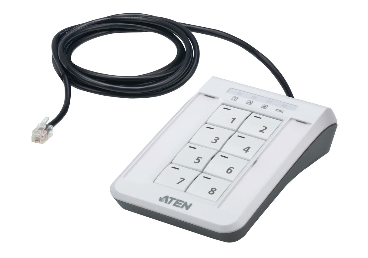 ATEN 2XRT-0021G other input device Keypad RJ-11 Black, Grey, White - 2XRT-0021G