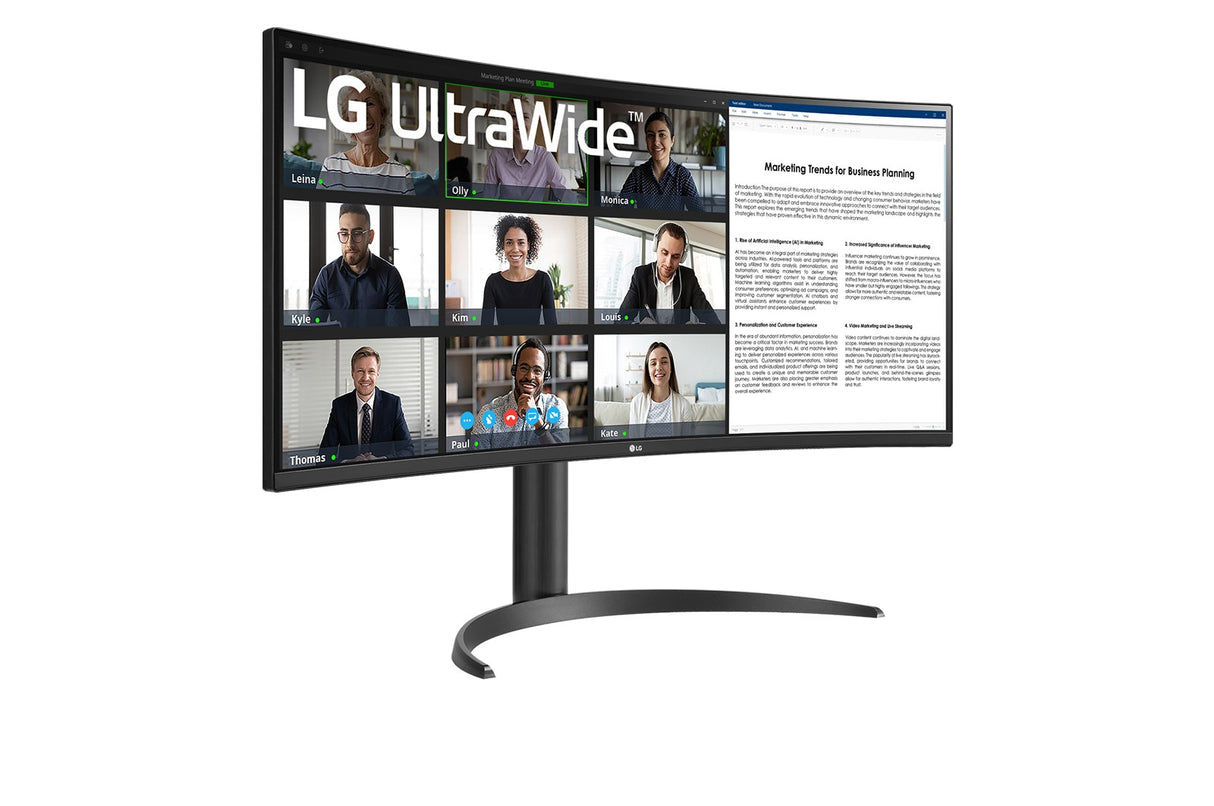LG 34BR55QC-B computer monitor 86.4 cm (34") 3440 x 1440 pixels Wide Quad HD LCD Black - 34BR55QC-B