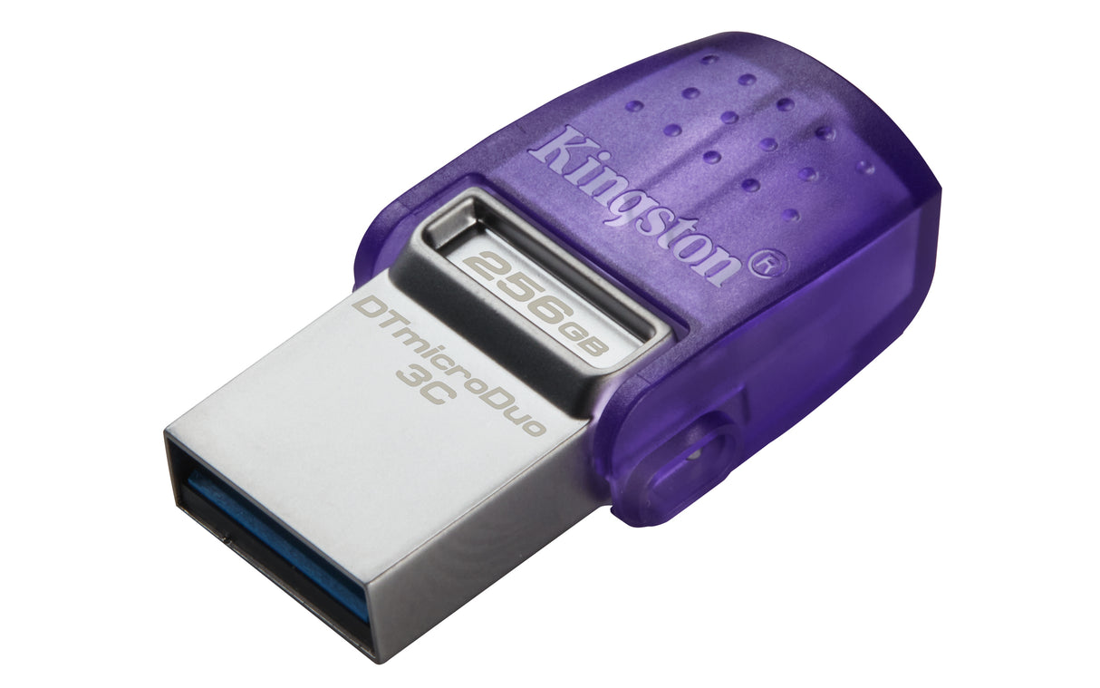 Kingston Technology DataTraveler 256GB microDuo 3C 200MB/s dual USB-A + USB-C - DTDUO3CG3/256GB