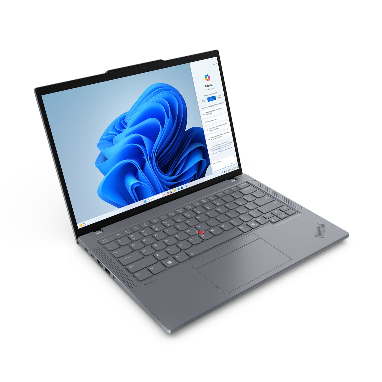 Lenovo ThinkPad T14 Gen 5 (AMD) AMD Ryzen™ 5 PRO 8540U Laptop 35.6 cm (14") Touchscreen WUXGA 16 GB DDR5-SDRAM 512 GB SSD Wi-Fi 6E (802.11ax) Windows 11 Pro English Grey - 21MC000JUS LENOVO