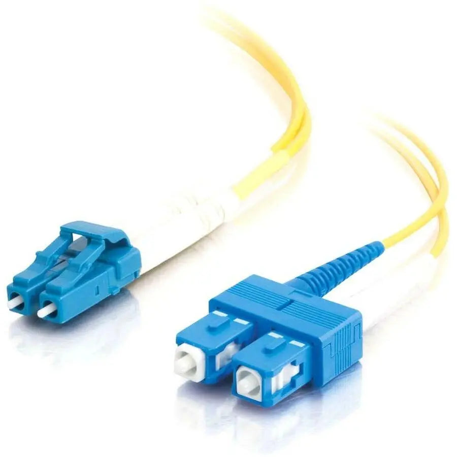 C2G C2G 10m LC-SC 9/125 Duplex Single Mode OS2 Fiber Cable - Yellow - 33ft - 10m LC-SC 9/125 Duplex Single Mode OS2 Fiber Cable - Yellow - 33ft - 28523