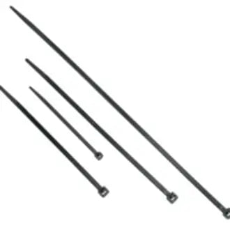 C2G C2G 11.5in Releasable/Reusable Cable Ties - Black - 50pk - Cable Tie - Black - 50 Pack - 43223