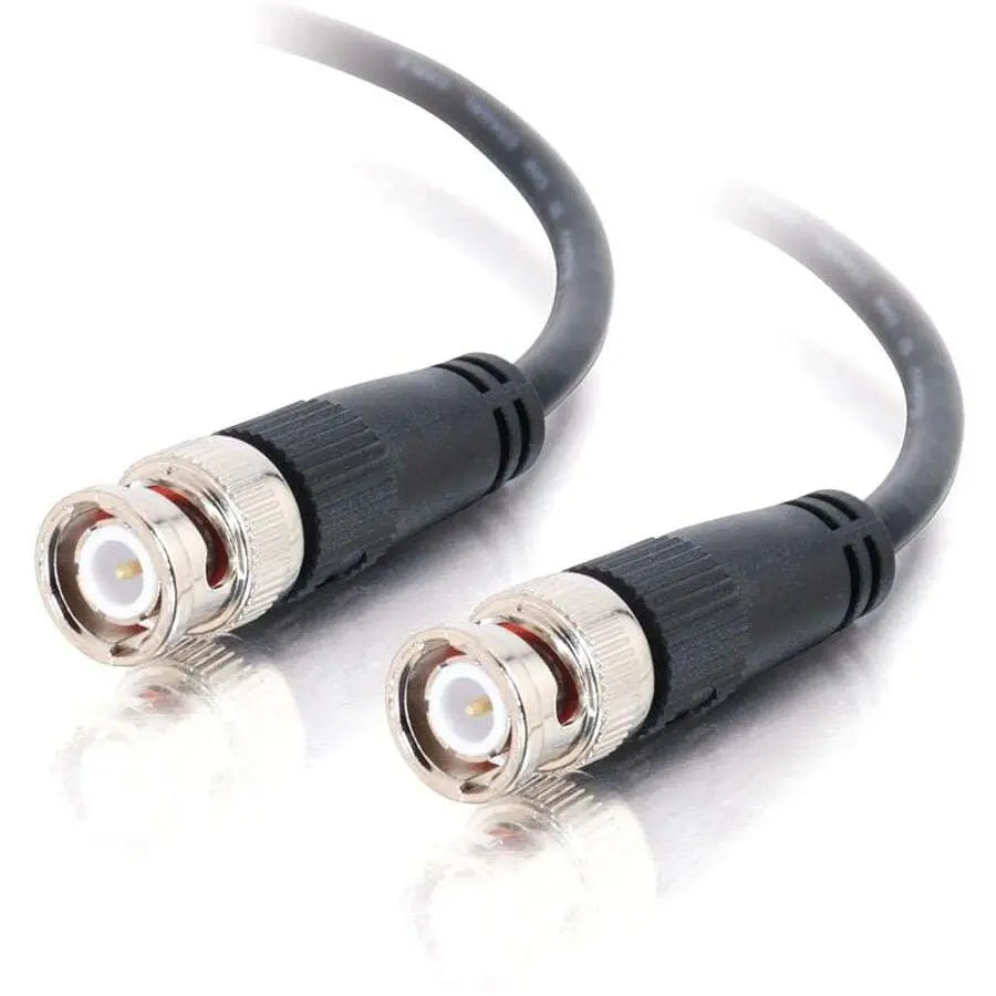 C2G C2G 15ft RG58 BNC Thinnet Coax Cable - BNC Male - BNC Male - 15ft - Black - 03186
