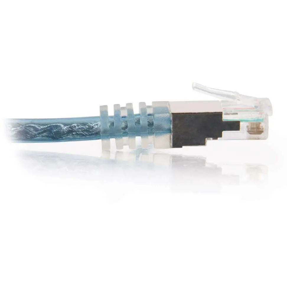 C2G 15ft RJ11 High Speed Internet Modem Cable - RJ-11 Male - RJ-11 Male - 15ft - Transparent Blue - 28722 C2G