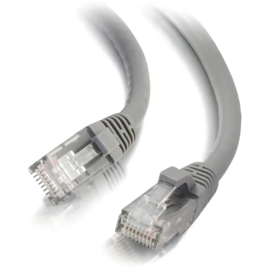 C2G C2G 1ft Cat6 Ethernet Cable - Snagless Unshielded (UTP) - Gray - Category 6 for Network Device - RJ-45 Male - RJ-45 Male - 1ft - Gray - 27130