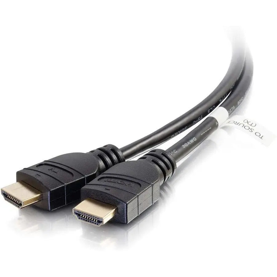 C2G C2G 25ft 4K HDMI Cable - Active High Speed HDMI Cable - CL-3 Rated - 60Hz - 25 ft HDMI A/V Cable for Audio/Video Device, DVD Player, Blu-ray Player, Power Adapter, TV - First End: 1 x HDMI Male Digita... - 41413