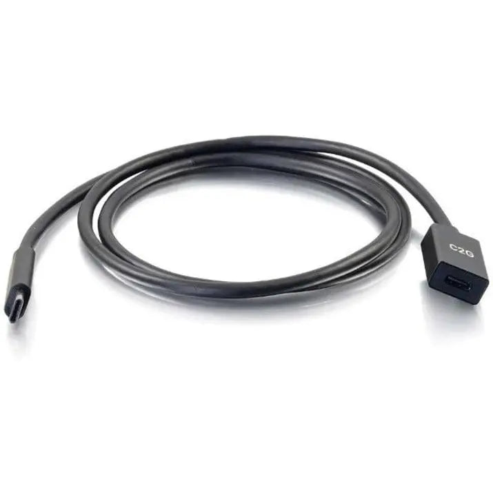 C2G C2G 3ft USB C Extension Cable - USB 3.2 - 5Gbps -M/F - 3 ft USB Data Transfer Cable for Notebook, Smartphone, Tablet - First End: 1 x Type C Male USB - Second End: 1 x Type C Female USB - 5 Gbit/s - E... - 28656
