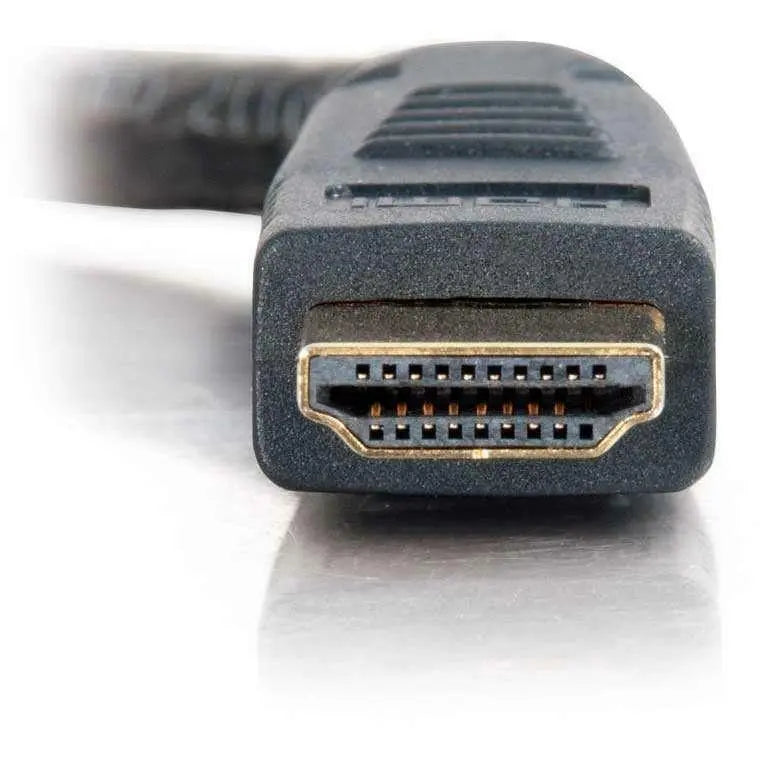 C2G C2G 50ft HDMI Cable - Plenum Rated - High Speed HDMI Cable - M/M - HDMI - 50 ft - 1 x HDMI Male Digital Audio/Video - 1 x HDMI Male Digital Audio/Video - Shielding - Black - 41193