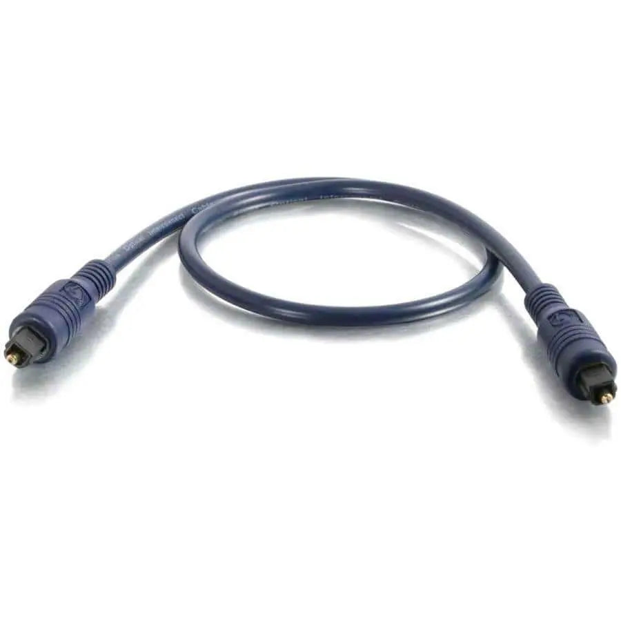 C2G C2G 5m Velocity TOSLINK Optical Digital Cable - Toslink Male - Toslink Male - 16.4ft - Blue - 40393