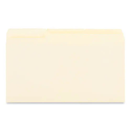 C2G C2G Interior File Folders, 1/3-Cut Tabs: Assorted, Legal Size, 9.5-pt Manila, 100/Box - 15213