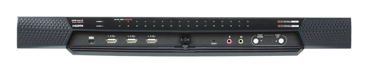ATEN KN8032VB KVM switch Black - KN8032VB
