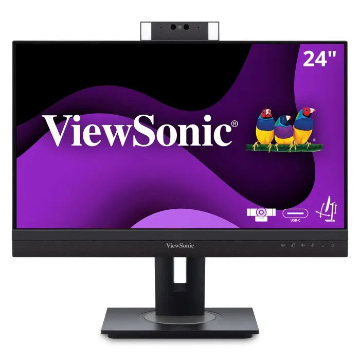 Viewsonic VG Series VG2457V computer monitor 60.5 cm (23.8") 1920 x 1080 pixels Full HD LCD Black - VG2457V