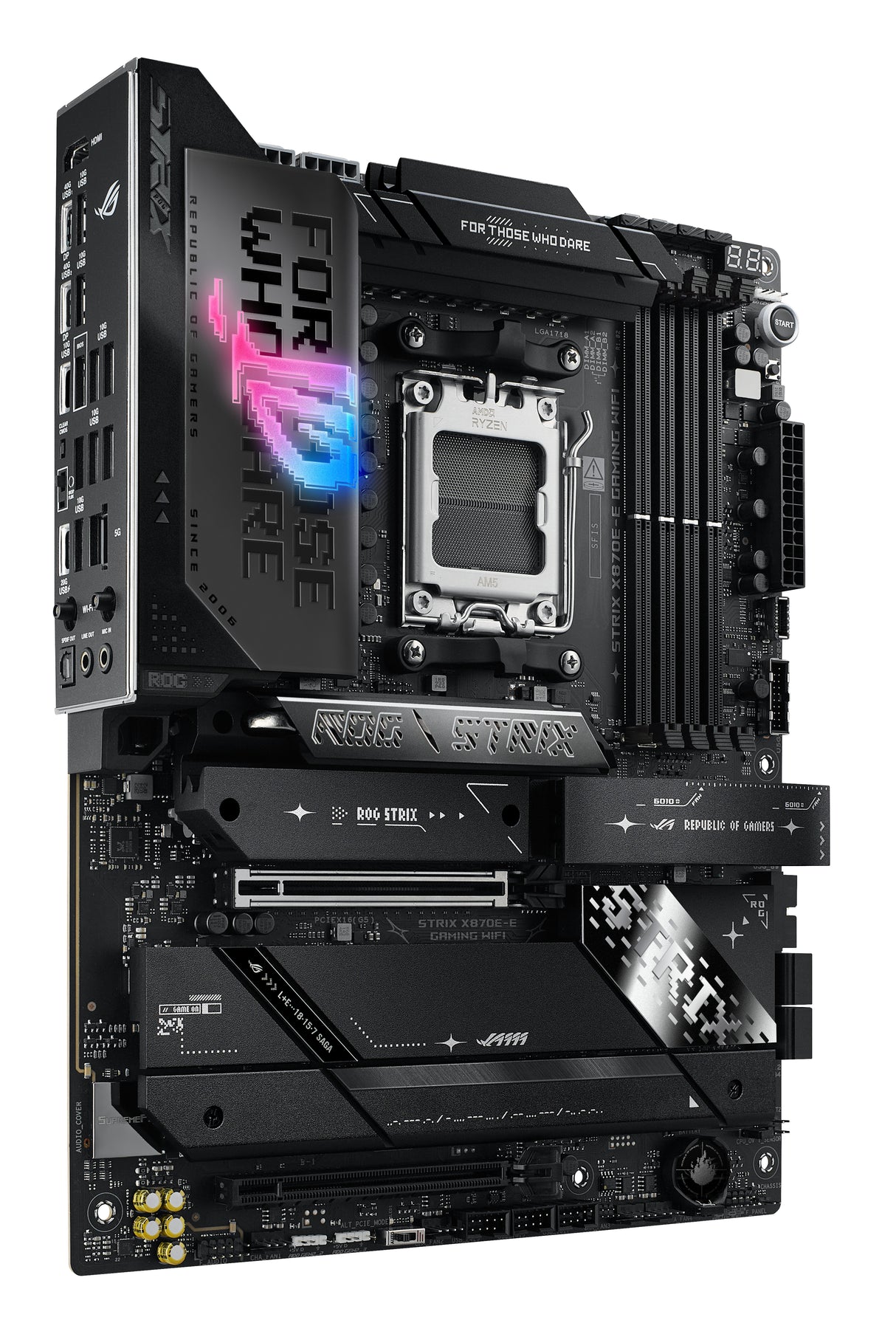 ASUS ROG STRIX X870E-E GAMING WIFI AMD X870E Socket AM5 ATX - ROG STRIX X870E-E GAMING WIFI
