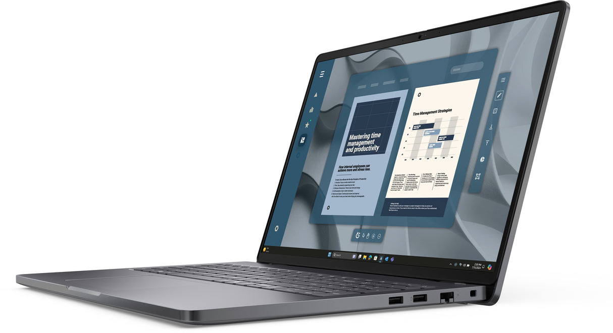 DELL Pro 16 PC16255 AMD Ryzen™ 5 PRO 230 Laptop 40.6 cm (16") Full HD+ 16 GB DDR5-SDRAM 512 GB SSD Wi-Fi 6E (802.11ax) Windows 11 Pro US English Black - J5K13 DELL