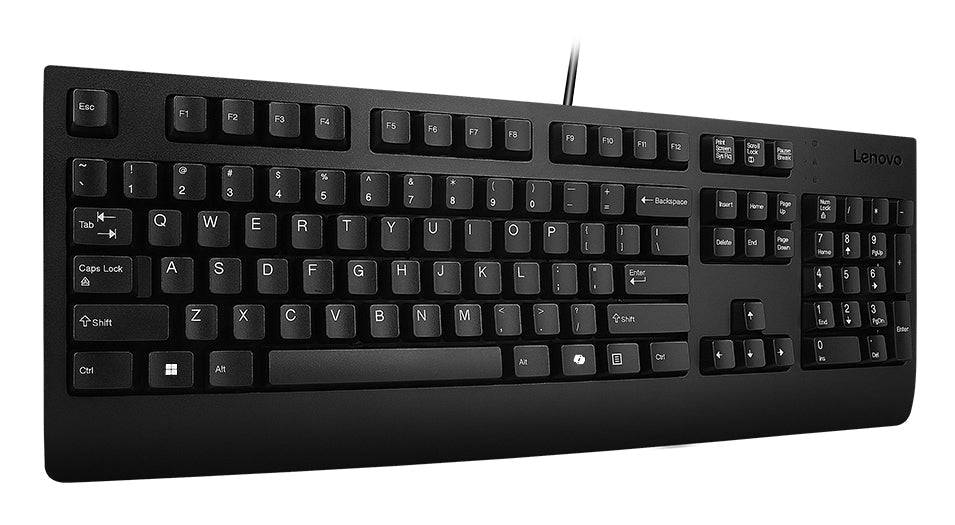 Lenovo 4Y41R64588 keyboard Home/Office USB US English Black - 4Y41R64588 LENOVO