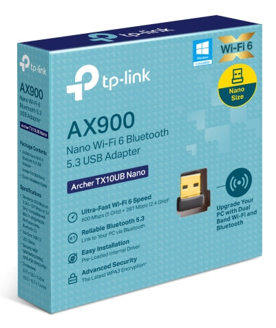TP-Link Archer TX10UB Nano Bluetooth 600 Mbit/s - ARCHER TX10UB NANO