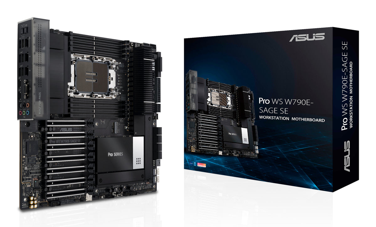 ASUS PRO WS W790E-SAGE SE Intel W790 LGA 4677 (Socket E) EEB - PROWSW790E-SAGESE