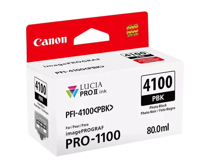 CANON Canon LUCIA PRO II PFI-4100 Photo Black Ink Tank - 6777C002