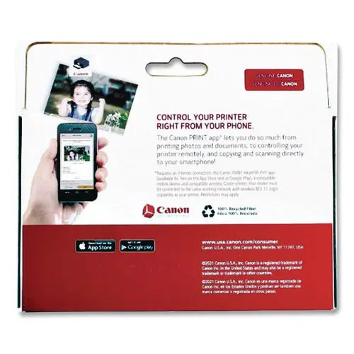 CANON CANON (PGI-250/CLI-251) Ink/Paper Combo, Black/Cyan/Magenta/Yellow - 6497B004