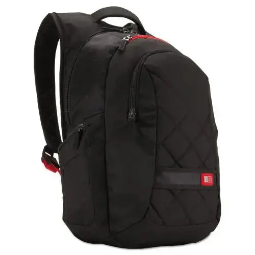 CASE LOGIC CASE LOGIC 16" Laptop Backpack, Fits Devices Up to 16", Polyester, 9.5 x 14 x 16.75, Black - 3201268