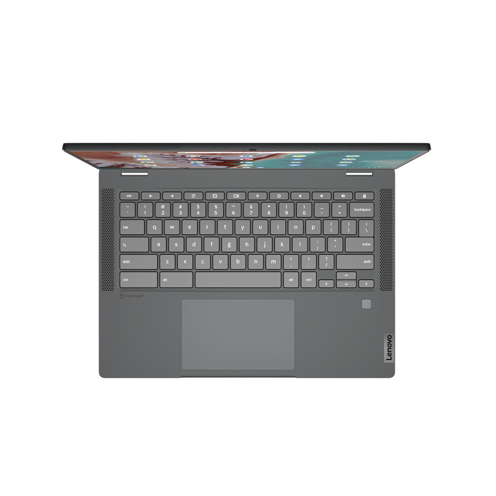 Lenovo Flex5 Chrome 14IAU Intel® Core™ i5 i5-1235U Chromebook 35.6 cm (14") Touchscreen WUXGA 8 GB LPDDR4x-SDRAM 256 GB SSD Wi-Fi 6E (802.11ax) ChromeOS US English Grey - 83AJ0000UX LENOVO