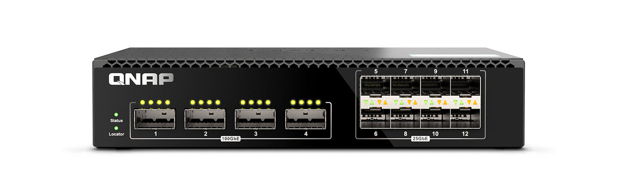 QNAP QSW-M7308R-4X network switch Managed L3 1U Black - QSW-M7308R-4X-US
