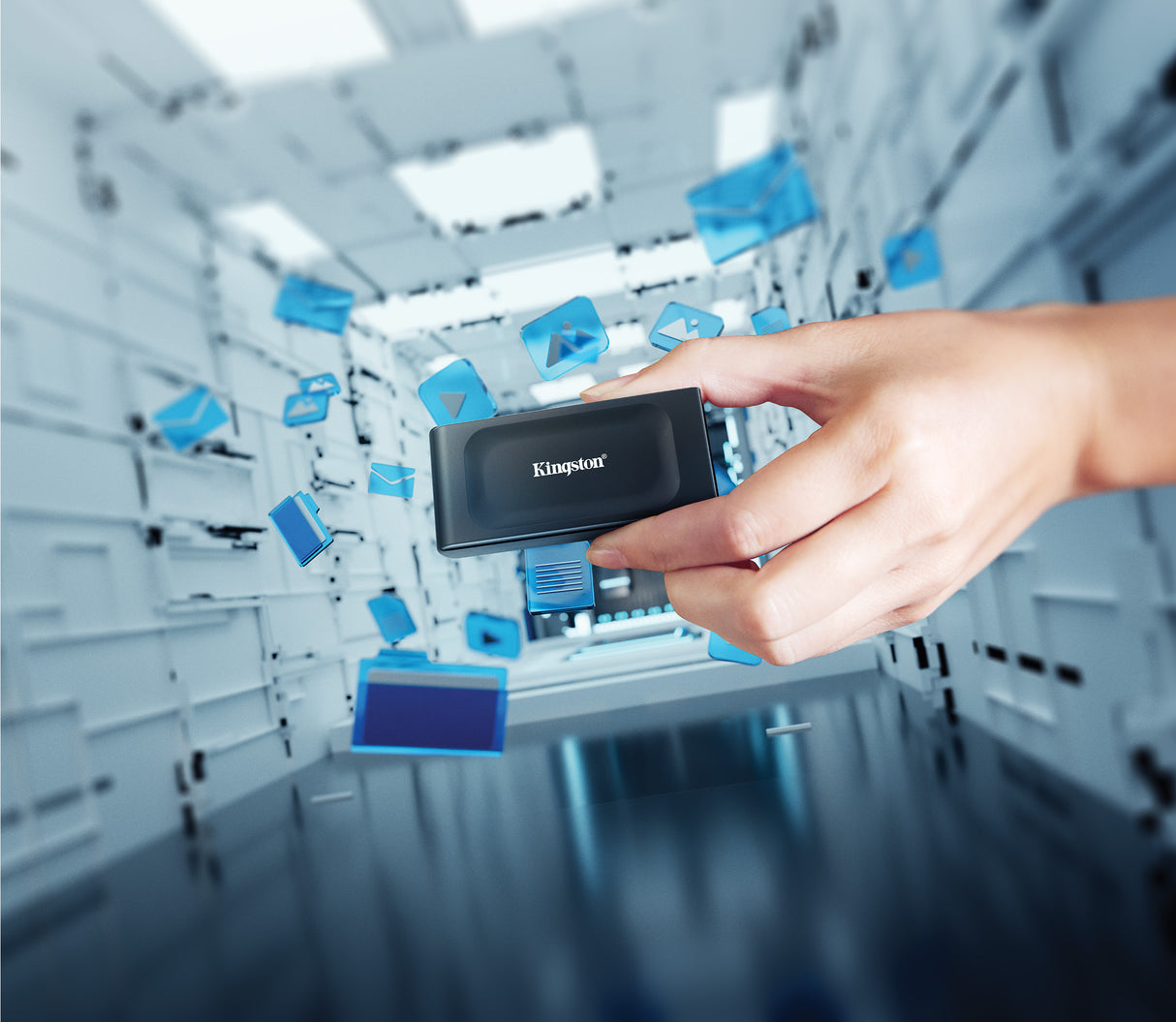 Kingston Technology 2TB XS1000 External USB 3.2 Gen 2 Portable Solid State Drive - SXS1000/2000G