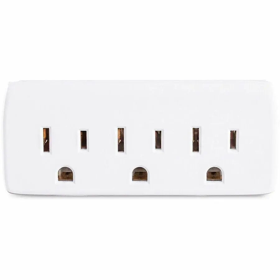 CYBERPOWER CyberPower GT3W Straight Outlet Adapter - 3 - NEMA 5-15R Outlet(s), NEMA 5-15P Plug Type, Straight Plug Style - GT3W