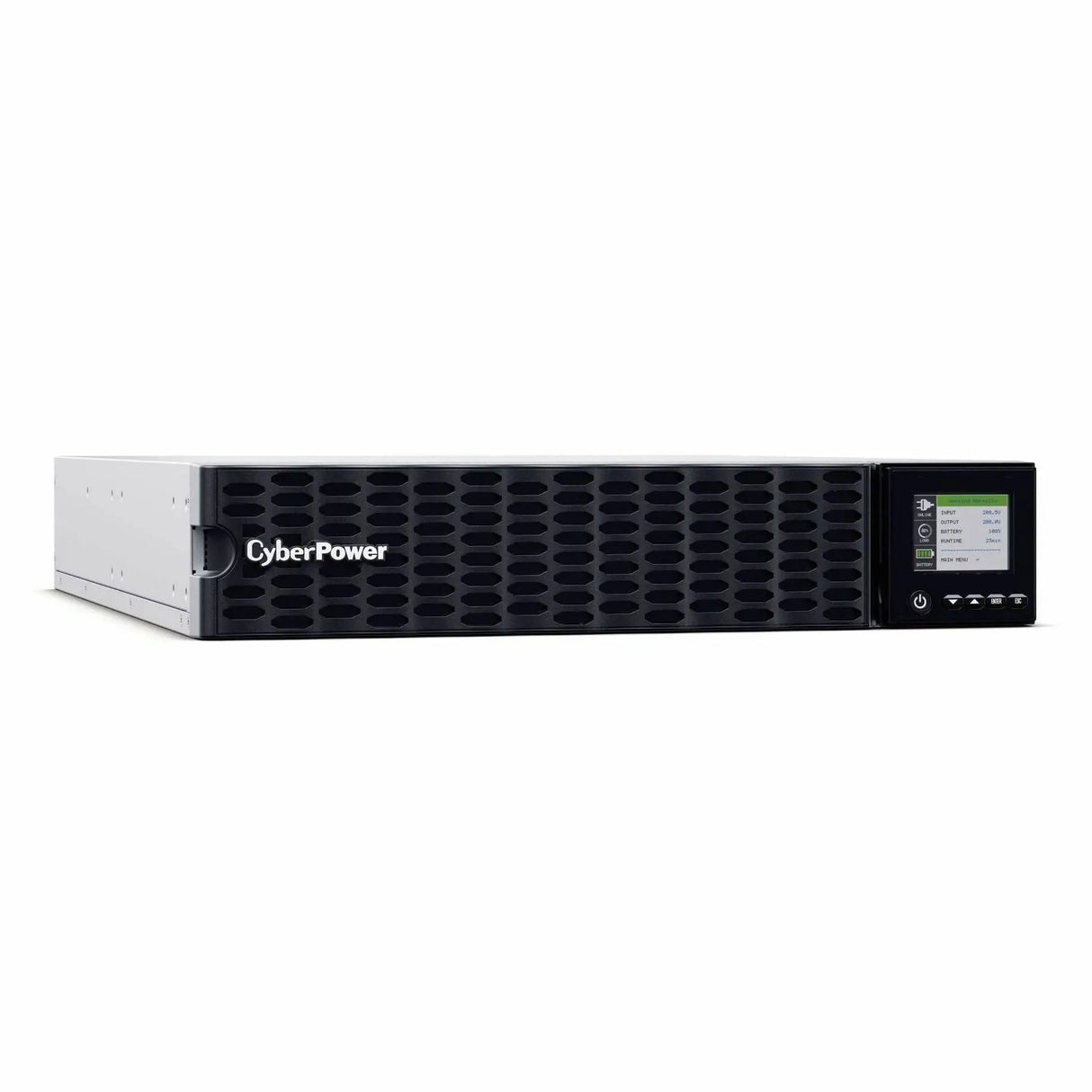 CYBERPOWER CyberPower OL6KRTHD Smart App Online UPS Systems - 6000VA/6000W, 200 - 240 VAC, Hardwire Terminal (NEMA L6-30P power cord included), 2U, Rack / Tower, Sine Wave, 4 Outlets, LCD, PowerPanel® Busine... - OL6KRTHD