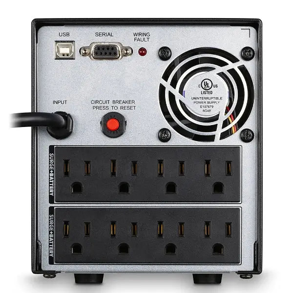 CYBERPOWER CyberPower OR1500PFCLCD uninterruptible power supply (UPS) Line-Interactive 1.5 kVA 1050 W 8 AC outlet(s) - OR1500PFCLCD