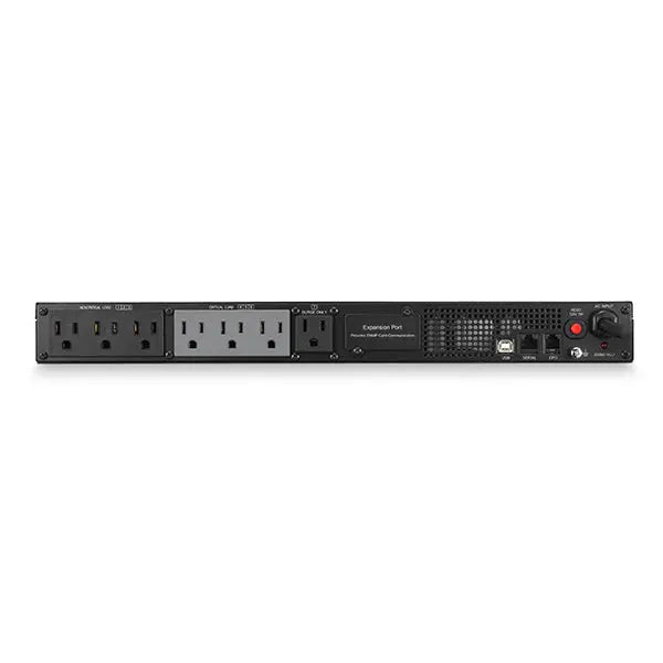 CYBERPOWER CyberPower PR1000LCDRT1U uninterruptible power supply (UPS) Line-Interactive 1 kVA 800 W 7 AC outlet(s) - PR1000LCDRT1U