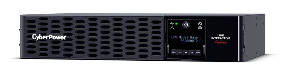 CYBERPOWER UPS CyberPower Smart App Sinewave uninterruptible power supply (UPS) Line-Interactive 2 kVA 2000 W 8 AC outlet(s) - PR2000RT2UC