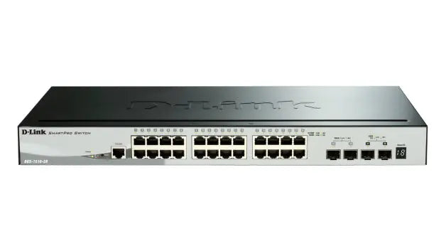 D-LINK D-Link 52-Port Gigabit Stackable POE Smart Managed Switch including 4 x 10G SFP+ - DGS-1510-52XMP