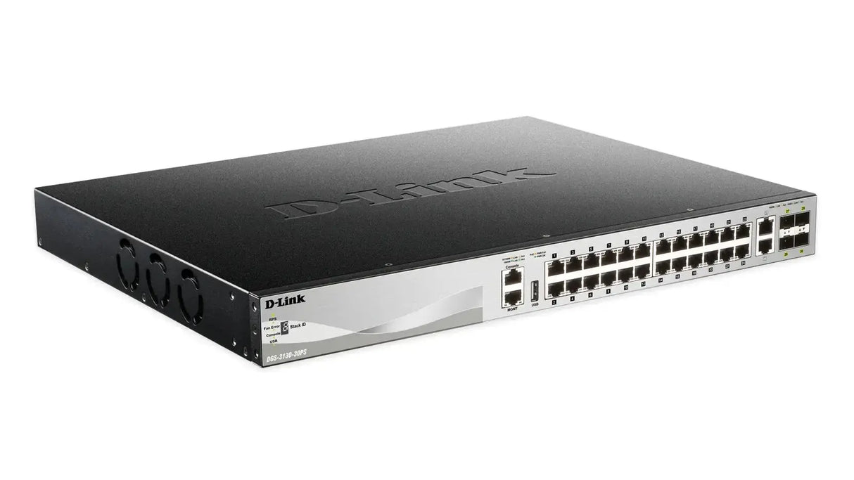 D-LINK D-Link DGS-3130 Series Gigabit Layer 3 Stackable Managed Switches - DGS-3130-30PS