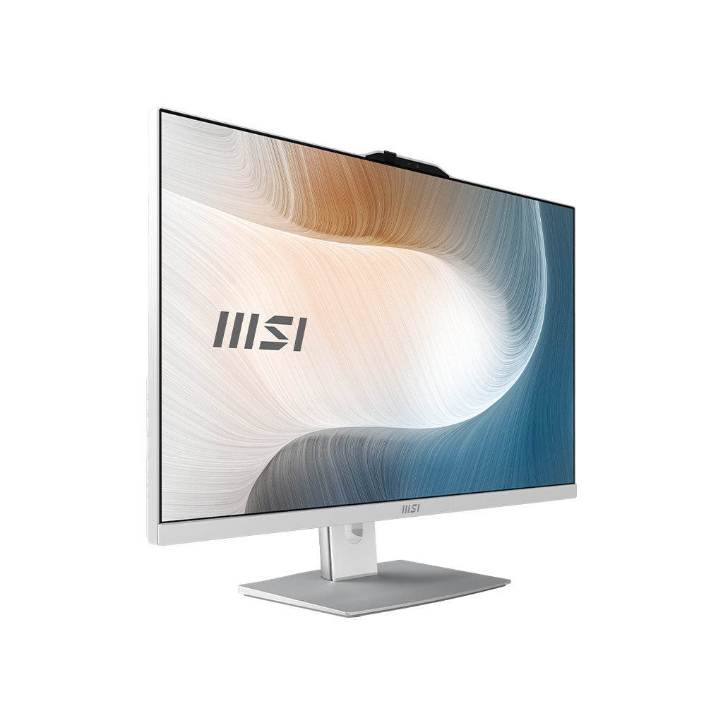 MSI Modern AM272P 1M-823US Intel Core 5 120U 68.6 cm (27") 1920 x 1080 pixels All-in-One PC 16 GB DDR5-SDRAM 1 TB SSD Windows 11 Home Wi-Fi 6E (802.11ax) White - MAM272P1M823